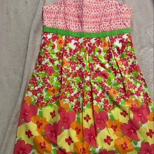 Lilly Pulitzer Strapless Dress
